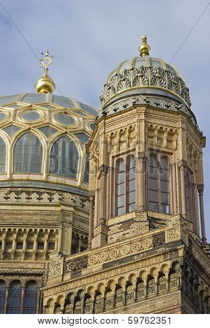 Neue Synagogue In Berlin, Germay