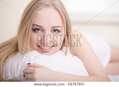 Girl In Bed