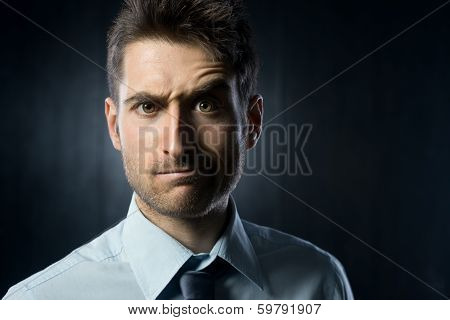 Confused Businessman