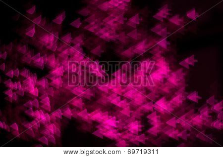Arrow shape bokeh