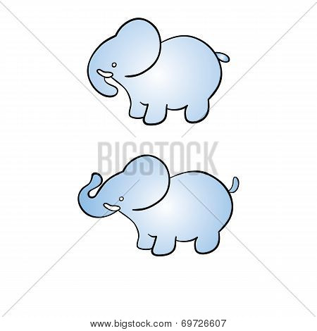 Two Elephants