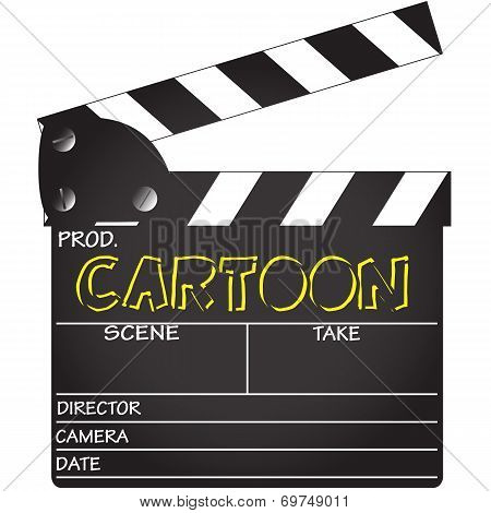 Cartoon Clapper Board