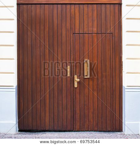 Old Wooden Door.