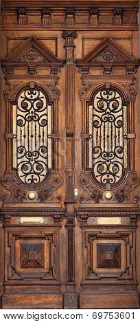 Old Wooden Door.