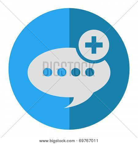 chat and message icons