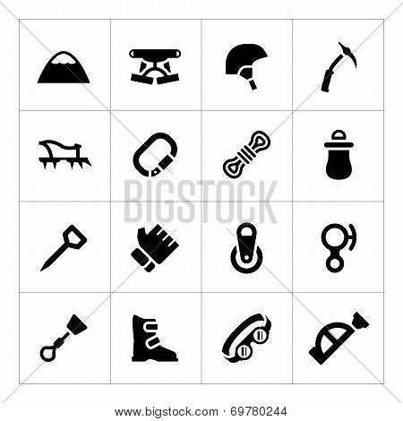 Set Icons Of Mountaineering