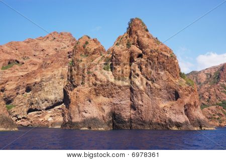 Felsen von scandola