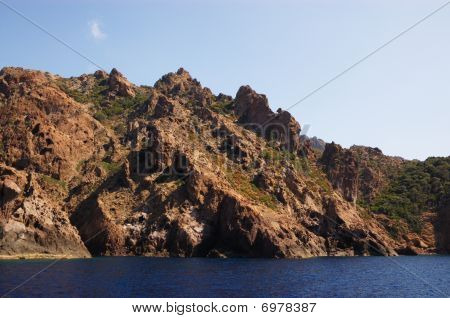 Felsen von scandola