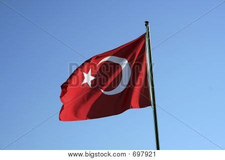 The Flag Of Turkey