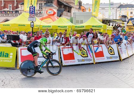 Final Stage Of Tour De Pologne In Krakow