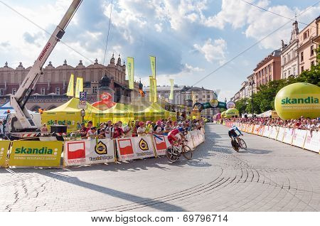 Final Stage Of Tour De Pologne In Krakow