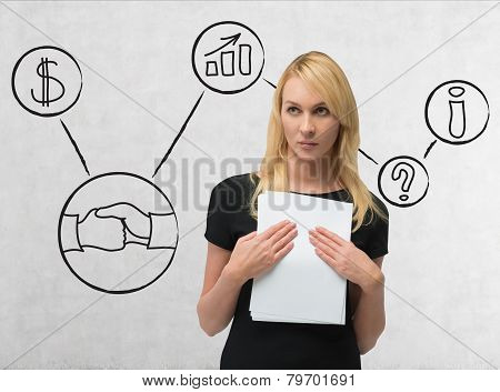 Businesswoman With Documents