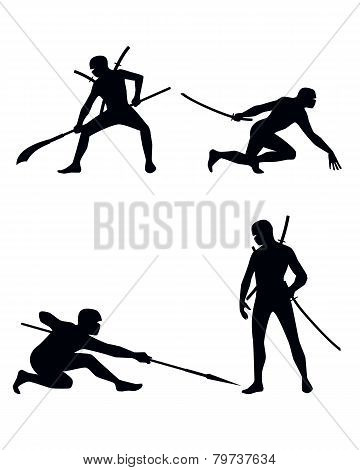 Four Ninja Set