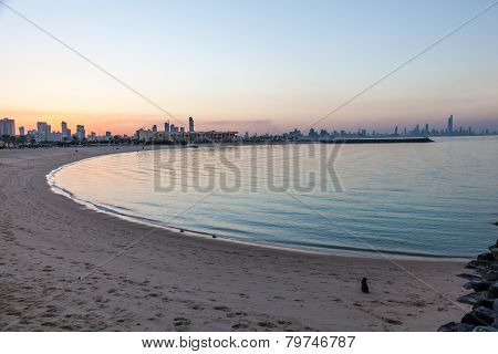 Marina Beach In Kuwait