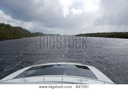 Traghetto viaggio Gordon River Tasmania