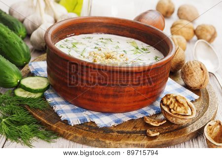 Tarator, Bulgarian Sour Milk Soup