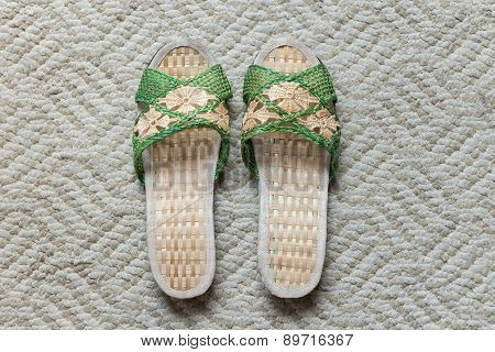 A Pair Of Woman Slipper