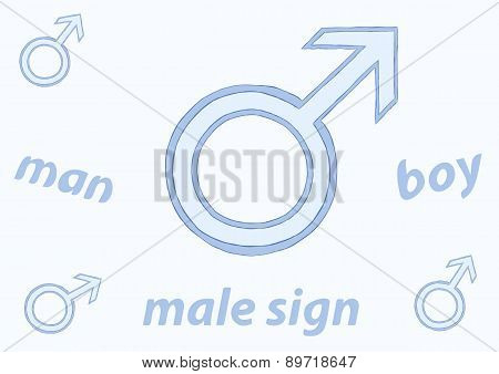 Male sign