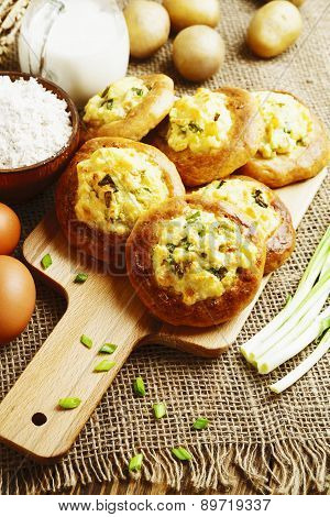 Shangi- Patties With Potatoes And Green Onion