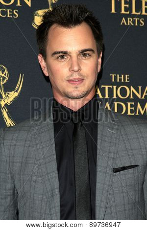 LOS ANGELES - APR 24: Darin Brooks at The 42nd Daytime Creative Arts Emmy Awards Gala at the Universal Hilton Hotel on April 24, 2015 in Los Angeles, California