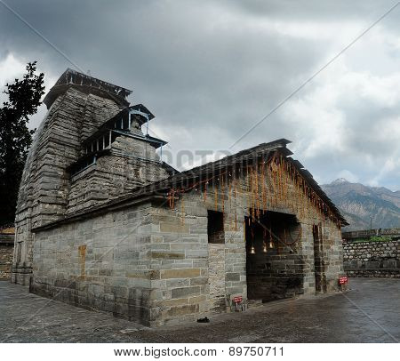 Ancient Temple In The Gopeshwar