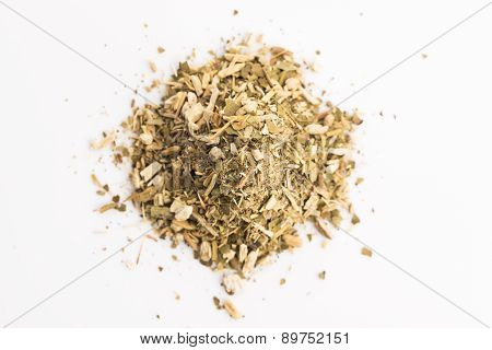 Dry Mate Tea, Isolated On White