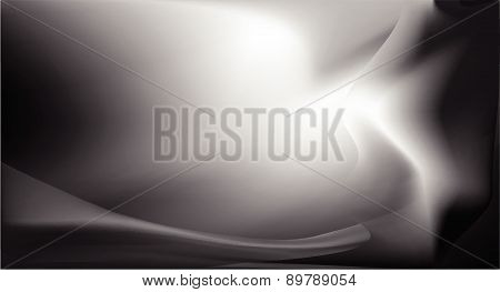 abstract black satin silk background vector design
