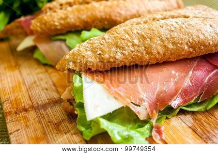 Sandwich With Ham Bocadillo