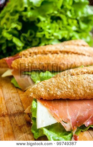 Sandwich With Ham Bocadillo