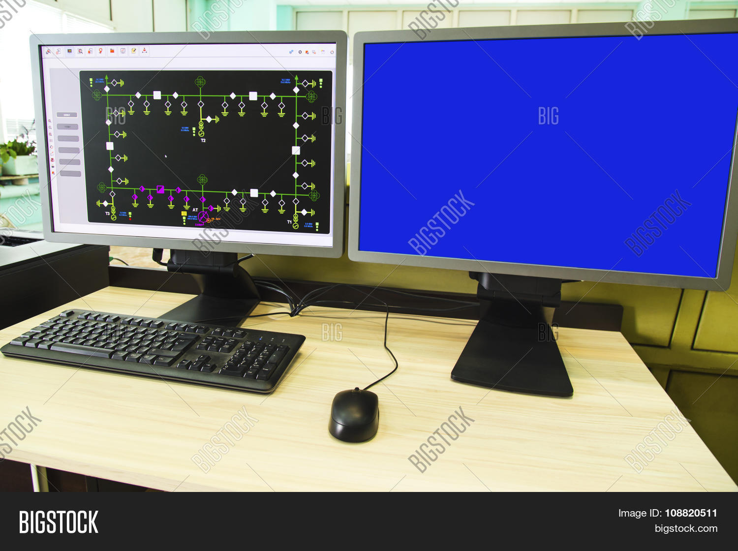 Computers Monitors Image & Photo (Free Trial) Bigstock