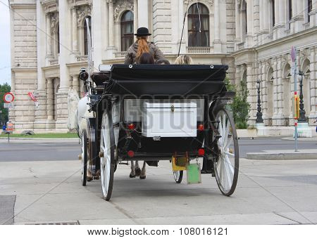 Vienna Tourist Attraction, Fiaker Ride Inside The City