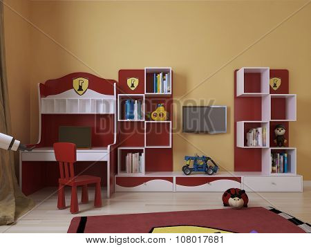 Childrens Room In A Modern Style