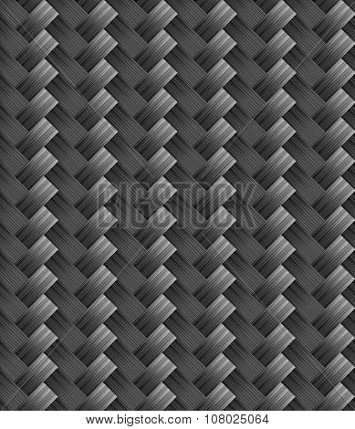 Diagonal Grey Carbon Fabric Texture