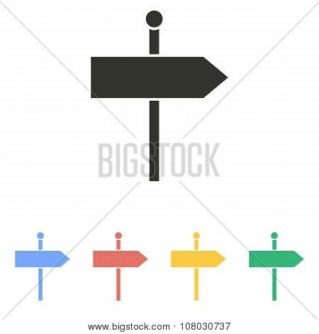 Signpost  Icon.