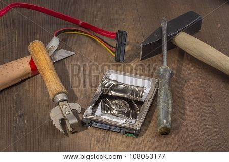 Breaking Of The Hard Drive