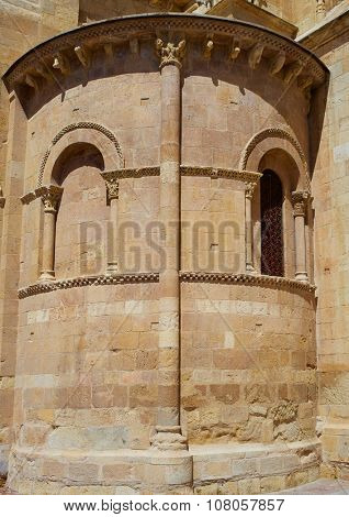 Leon San Isidoro church by the way of saint James at Castilla Spain