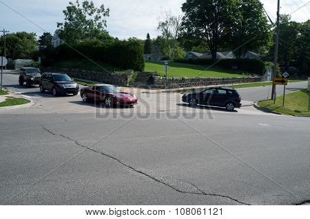 State Street and Bluff Drive Intersection