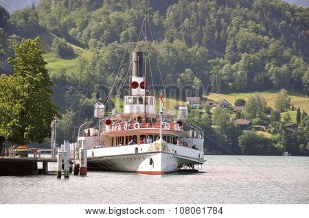 The Passenger Tourist Steam Boat.