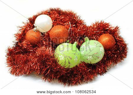 Christmas bright colorful decorations