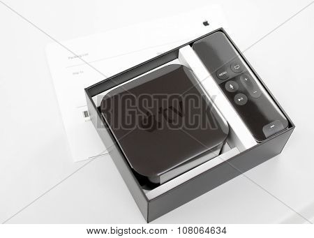New Apple Tv Media Streaming Player Microconsole