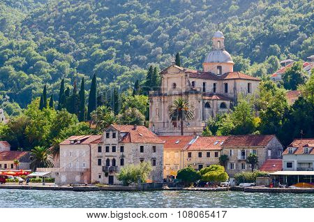 Church Of Nativity Of The Virgin, Prcanj, Kotor Bay, Montenegro