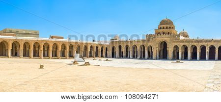 Panorama Of The Courtyard
