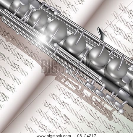 Saxophone And Notes