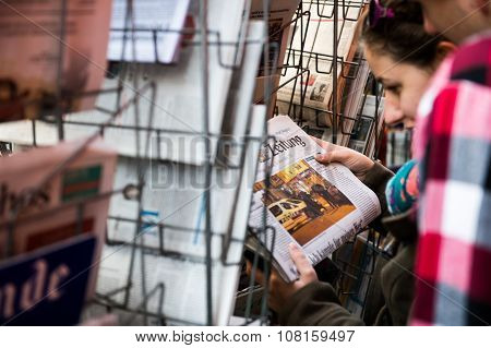 Front Covers Of International Newspaper