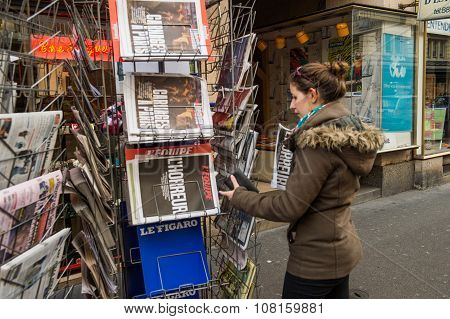 Front Covers Of International Newspaper