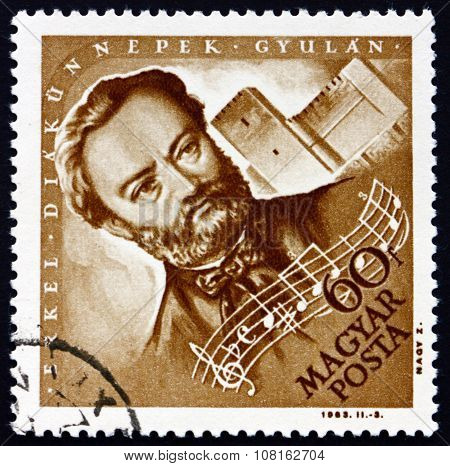 Postage Stamp Hungary 1963 Ferenc Erkel, Composer
