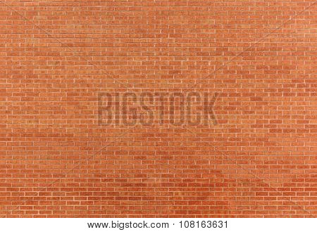 red orange brick wall