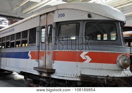 Electric City Trolley Museum in Scranton, Pennsylvania