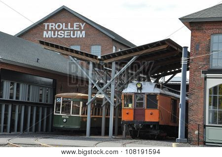 Electric City Trolley Museum in Scranton, Pennsylvania