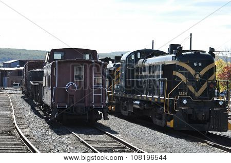 Steamtown National Historic Site in Scranton, PA
